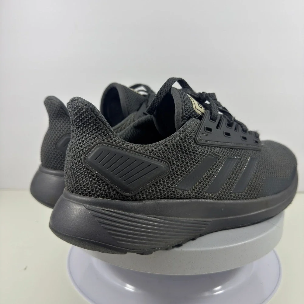 Adidas Duramo 9 Men's‎ Running Sneakers Black Mesh Cloudfoam Size 9.5